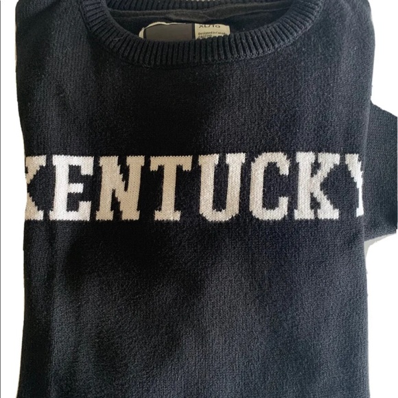 Bruzer Mens Kentucky Print Sweater Black XL - Picture 3 of 11